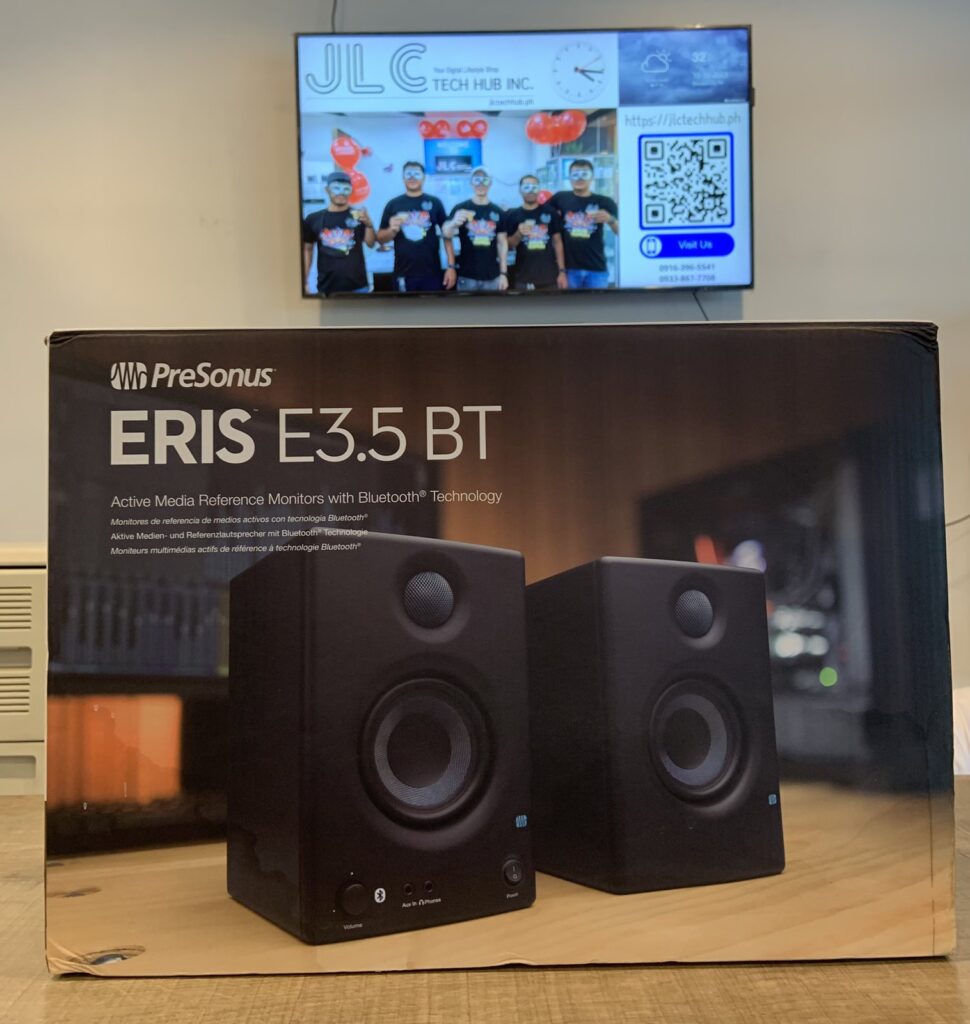 PreSonus ERIS E3.5 BT Active Media Reference Monitors Review